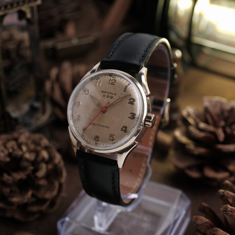 Benrus Benrus - Three Star "10K RGP" - Sans prix de réserve - 975684 - Homme - 1950-1959  vintage watch - image 2