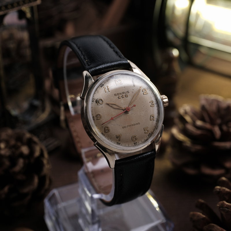 Benrus Benrus - Three Star "10K RGP" - Sans prix de réserve - 975684 - Homme - 1950-1959  vintage watch - image 7