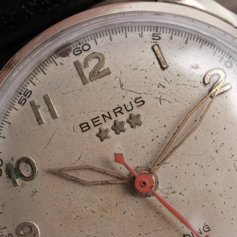 Benrus Benrus - Three Star "10K RGP" - Sans prix de réserve - 975684 - Homme - 1950-1959  vintage watch - image 10