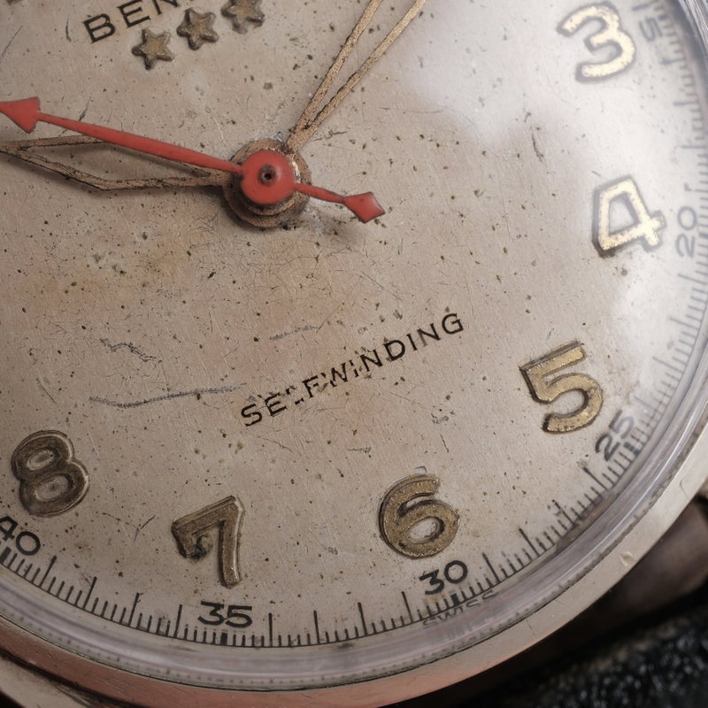 Benrus Benrus - Three Star "10K RGP" - Sans prix de réserve - 975684 - Homme - 1950-1959  vintage watch - image 11