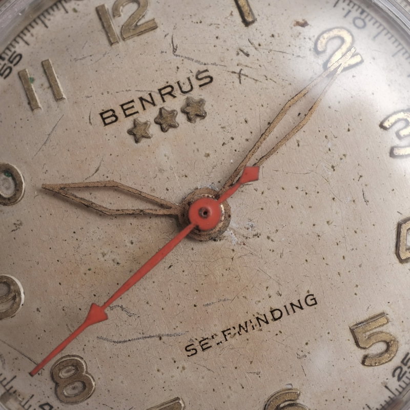 Benrus Benrus - Three Star "10K RGP" - Sans prix de réserve - 975684 - Homme - 1950-1959  vintage watch - image 12