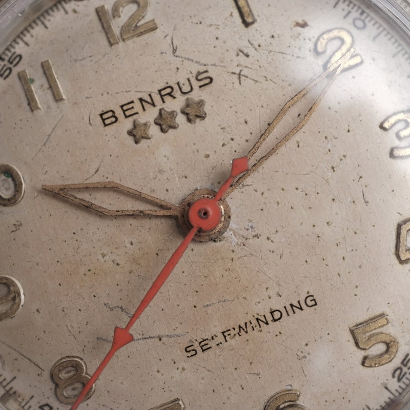 Benrus Benrus - Three Star "10K RGP" - Sans prix de réserve - 975684 - Homme - 1950-1959  vintage watch - image 13