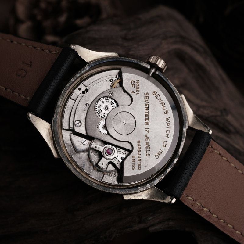 Benrus Benrus - Three Star "10K RGP" - Sans prix de réserve - 975684 - Homme - 1950-1959  vintage watch - image 14