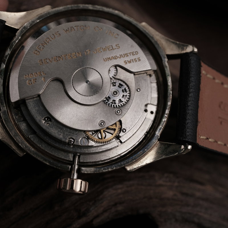 Benrus Benrus - Three Star "10K RGP" - Sans prix de réserve - 975684 - Homme - 1950-1959  vintage watch - image 15