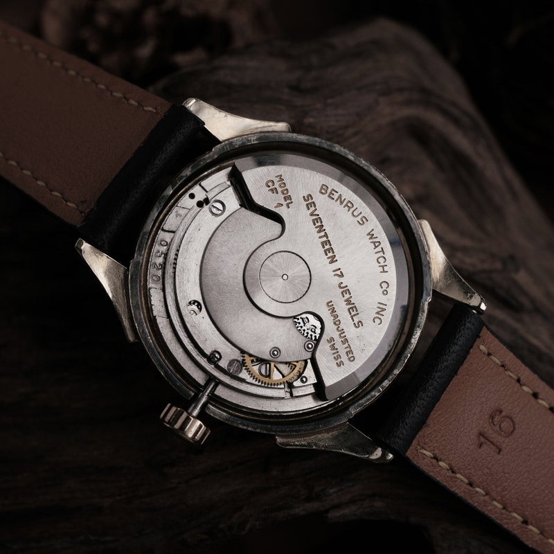 Benrus Benrus - Three Star "10K RGP" - Sans prix de réserve - 975684 - Homme - 1950-1959  vintage watch - image 18