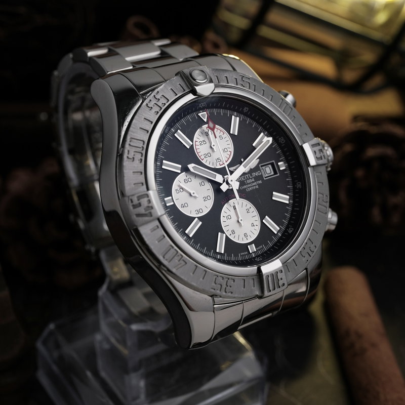 Breitling Breitling - Super Avenger II Chronograph - Senza prezzo di riserva - A13371 - Uomo - 2010-2020 vintage watch - image 4