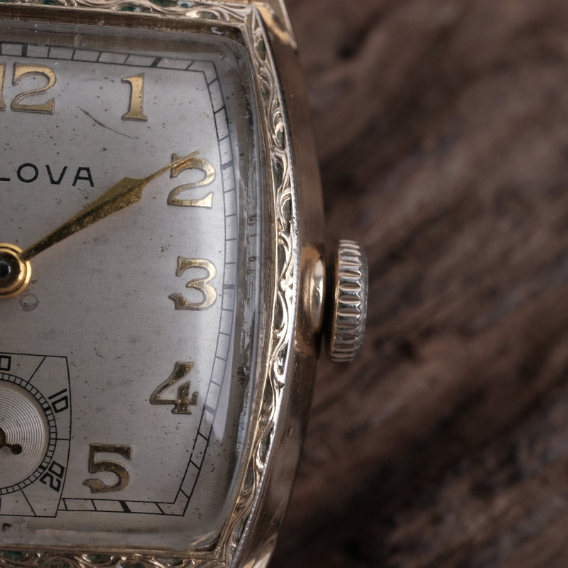Bulova Bulova - "10K" Caliber 10BT 'Art deco' - Ohne mindestpreis - 3732668 - Herren - 1950-1959  vintage watch - image 12