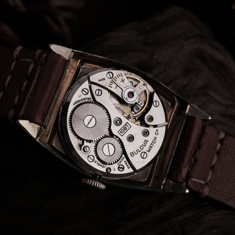 Bulova Bulova - "10K" Caliber 10BT 'Art deco' - Ohne mindestpreis - 3732668 - Herren - 1950-1959  vintage watch - image 13