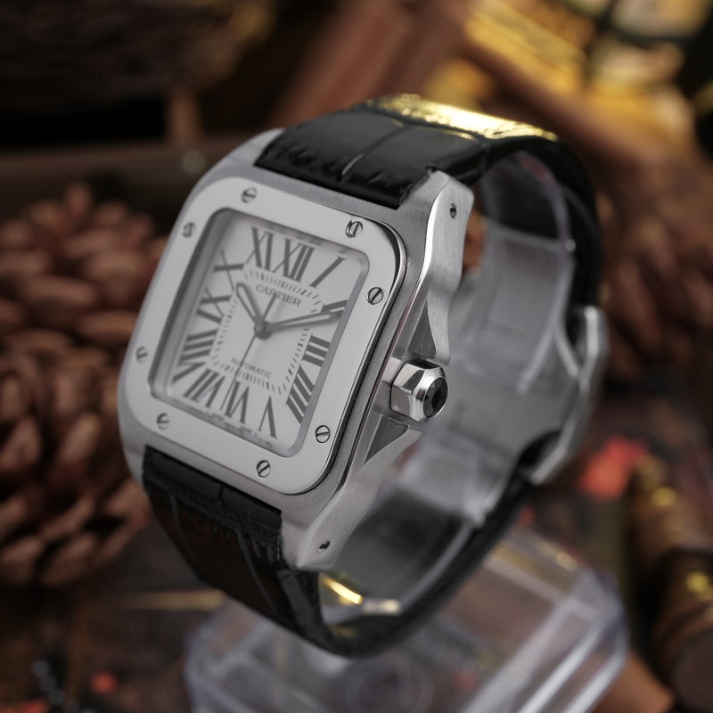 Cartier Cartier - Santos - No reserve price - 333942CE - Men - 2000-2010 vintage watch - image 4