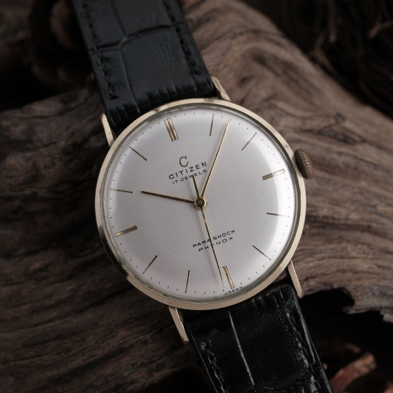 Citizen Citizen - Phynox "14K GOLD-FILLED" - Zonder minimumprijs - 1407085 - Heren - 1960-1969  vintage watch - image 1