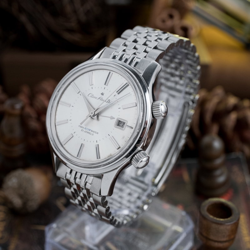 Citizen Citizen - Alarm Date - No reserve price - ALDS 51301-Y - Men - 1965 vintage watch - image 3
