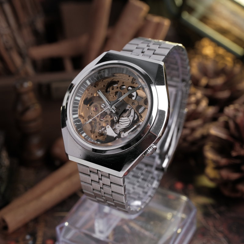 Citizen Citizen - 'Skeleton' - Ingen mindstepris - 4-385276 Y - Mænd - 1974 vintage watch - image 3
