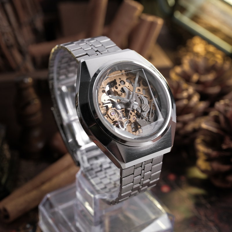 Citizen Citizen - 'Skeleton' - Ingen mindstepris - 4-385276 Y - Mænd - 1974 vintage watch - image 4