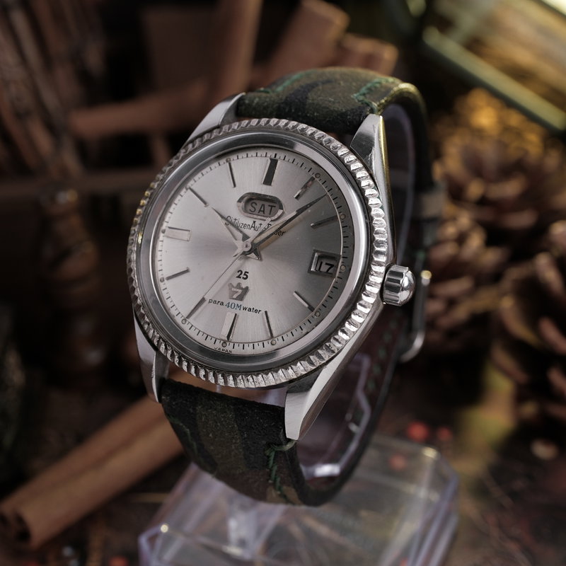 Citizen Citizen - Auto Dater - No reserve price - AW1407051 - Men - 1964 vintage watch - image 3