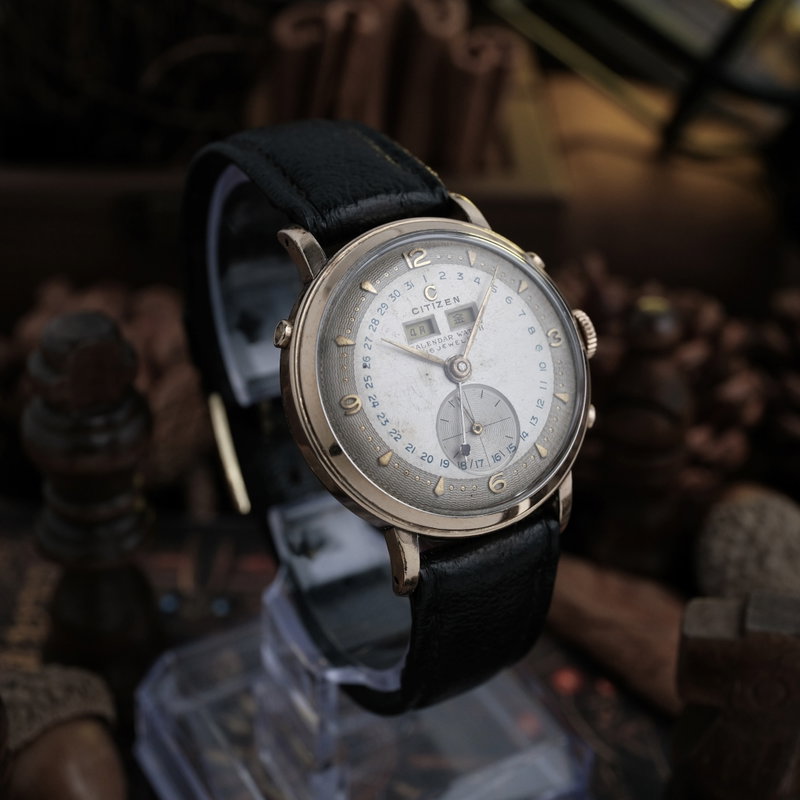 Citizen Citizen - Triple Calendar - No reserve price - 1307083 - Men - 1950-1959 vintage watch - image 7