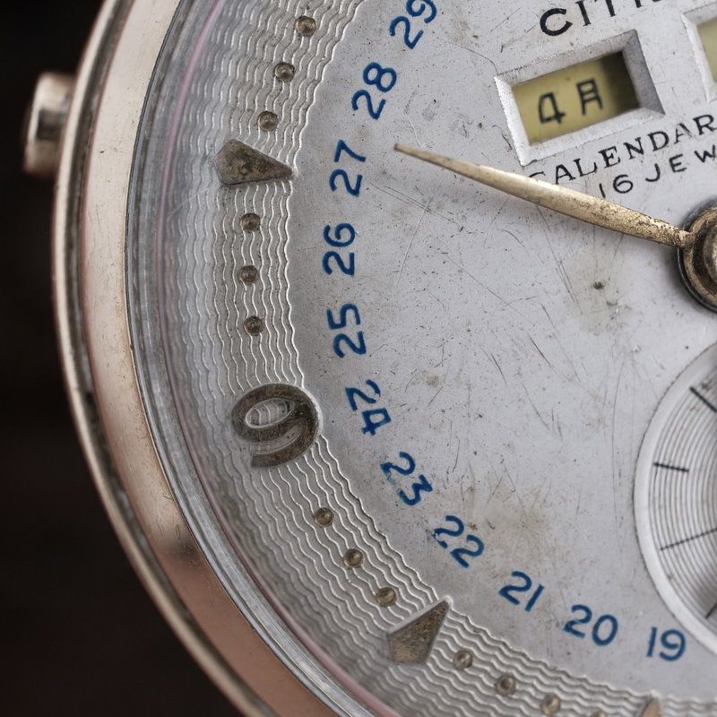 Citizen Citizen - Triple Calendar - No reserve price - 1307083 - Men - 1950-1959 vintage watch - image 11