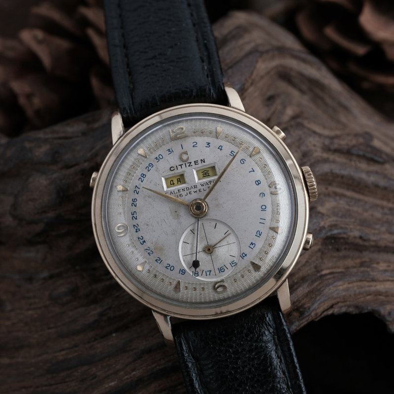 Citizen Citizen - Triple Calendar - No reserve price - 1307083 - Men - 1950-1959 vintage watch - image 1