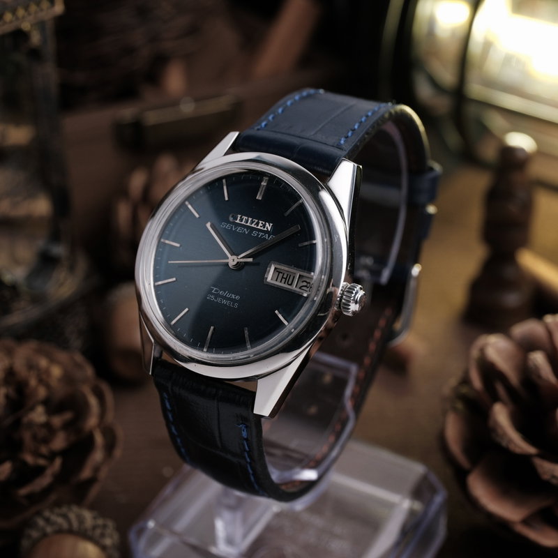 Citizen Citizen - Seven Star Deluxe - Ingen mindstepris - 4-520122 T - Mænd - 1969 vintage watch - image 4