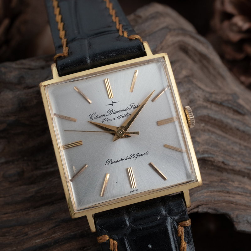 Citizen Citizen - Diamond Flake - Ingen mindstepris - F12701 - Mænd - 1963 vintage watch - image 7