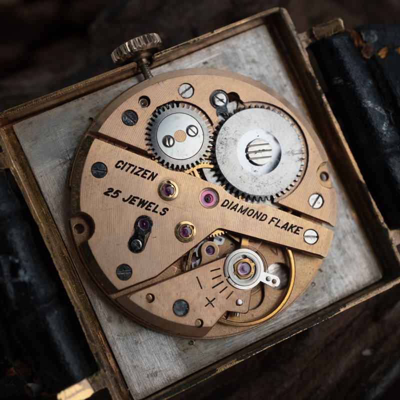 Citizen Citizen - Diamond Flake - Ingen mindstepris - F12701 - Mænd - 1963 vintage watch - image 12