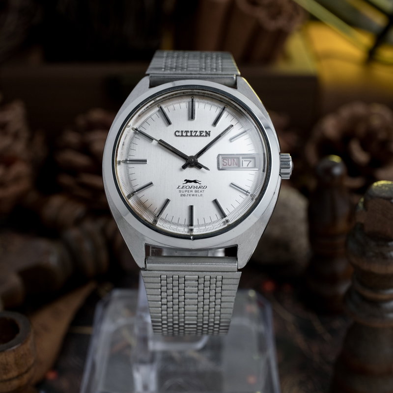 Citizen Citizen - Leopard Super Beat 'Serviced' - Zonder minimumprijs - 4-720601 Y - Heren - 1970 vintage watch - image 2