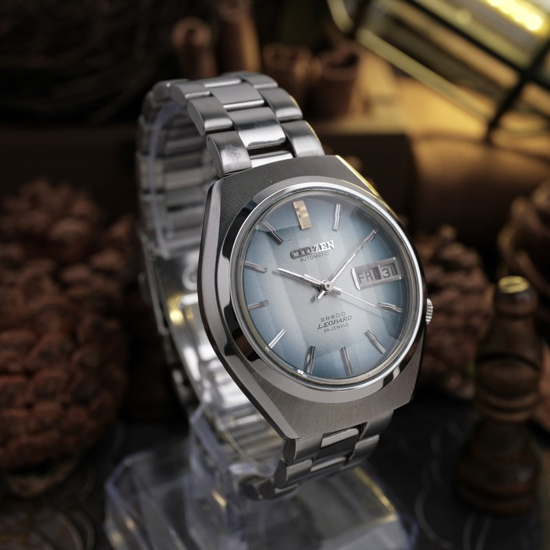 Citizen Citizen - Leopard Automatic Day-Date High-Beat 28,800 bph 'Serviced' - No reserve price - 4-771265-K - Men - 1974 vintage watch - image 2