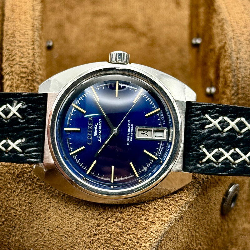 Citizen Citizen - Leopard Super Beat 8 - No reserve price - 4-720383 Y - Men - 1970 vintage watch - image 15