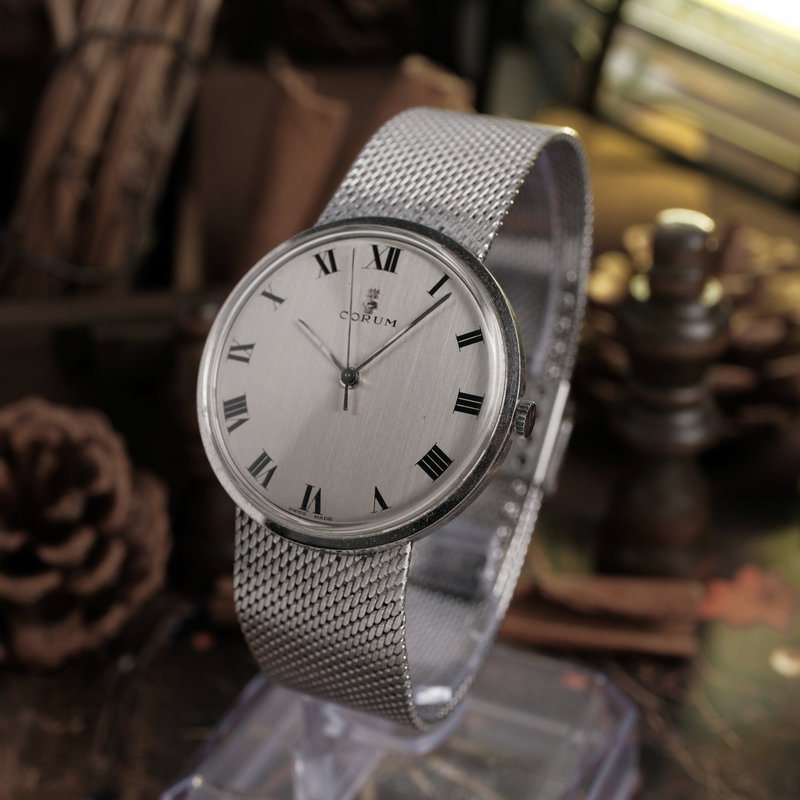 Corum Corum - 'Roman Dial' - No reserve price - 51262 - Men - 1974 vintage watch - image 3