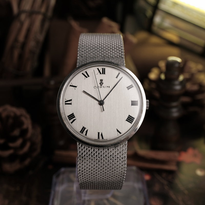 Corum Corum - 'Roman Dial' - No reserve price - 51262 - Men - 1974 vintage watch - image 4