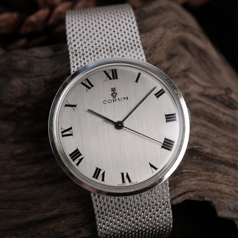Corum Corum - 'Roman Dial' - No reserve price - 51262 - Men - 1974 vintage watch - image 1
