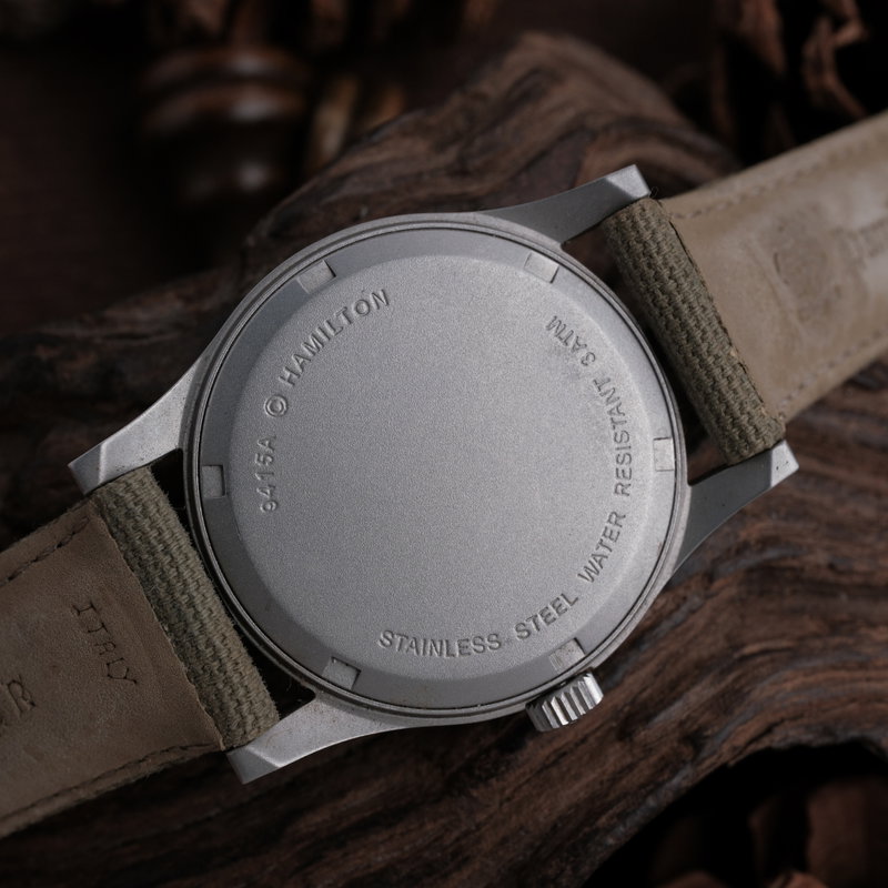 Hamilton Hamilton - Khaki Manual-Wind Field Watch - No reserve price - 9415A / H694190 - Men - 1990-1999 vintage watch - image 9