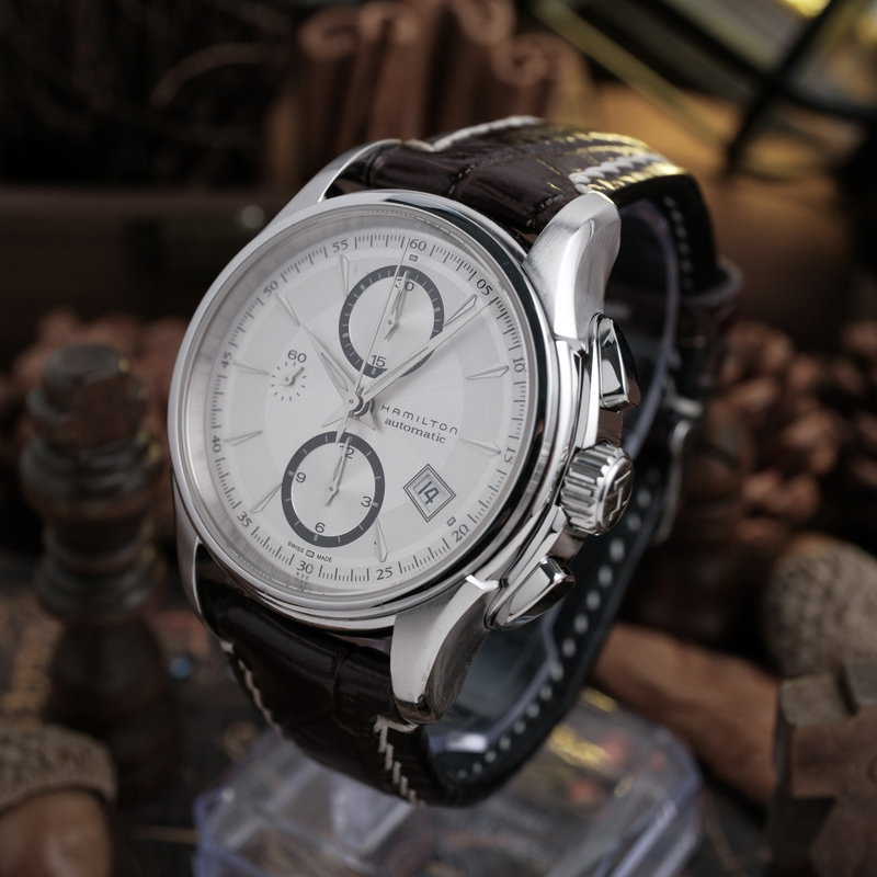 Hamilton Hamilton - Jazzmaster Auto Chrono - Zonder minimumprijs - H326160 - Heren - 2010-2020 vintage watch - image 2