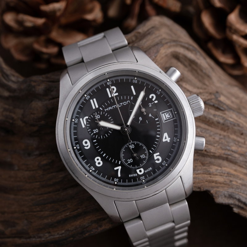 Hamilton Hamilton - Khaki Field Chronograph - Sin precio de reserva - H685820 - Hombre - 2000 - 2010 vintage watch - image 1