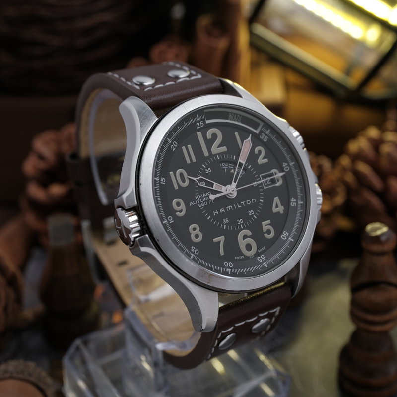 Hamilton Hamilton - Khaki Conservation Edition Harrison Ford Rotor - Ohne mindestpreis - H775650 - Herren - 2000-2010 vintage watch - image 2
