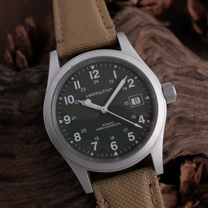Hamilton Hamilton - Khaki Mechanical Manual Winding Field - No reserve price - H694190 - Men - 2010-2020 vintage watch - image 8