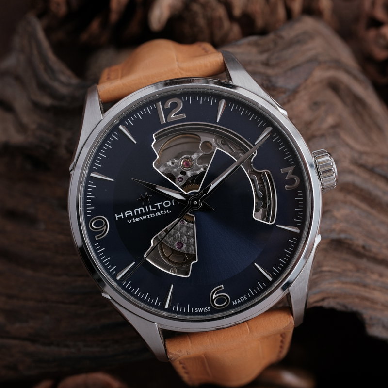 Hamilton Hamilton - Viewmatic Open Heart - No reserve price - H327050 - Men - 2010-2020 vintage watch - image 1