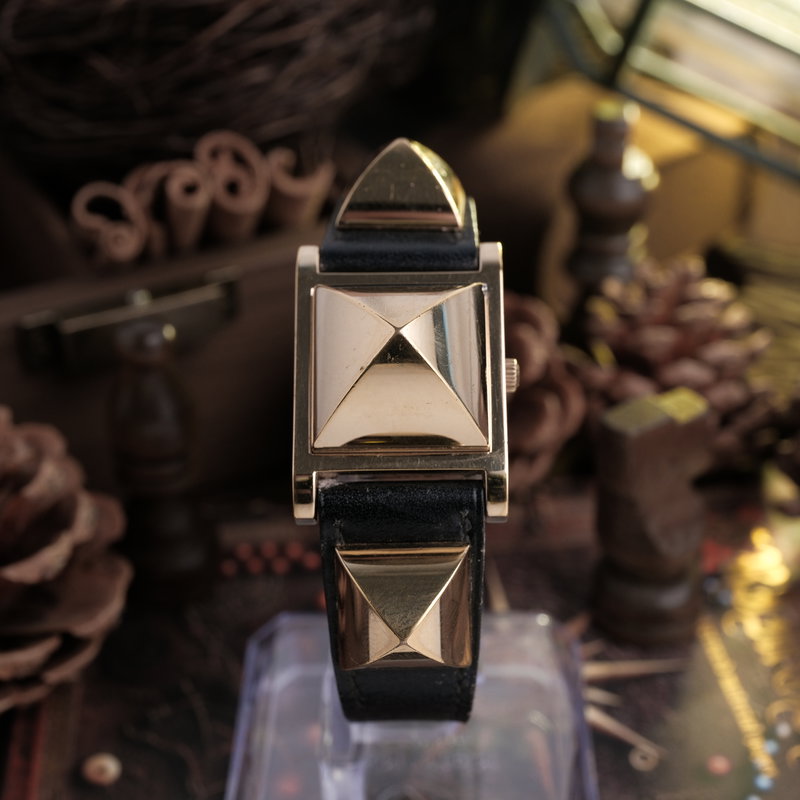 Hermès Hermès - Médor - ME1.201 - Kvinder - 1990 vintage watch - image 3