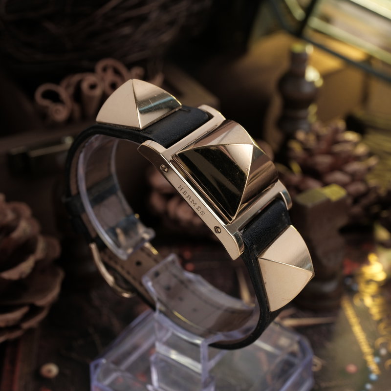 Hermès Hermès - Médor - ME1.201 - Kvinder - 1990 vintage watch - image 5