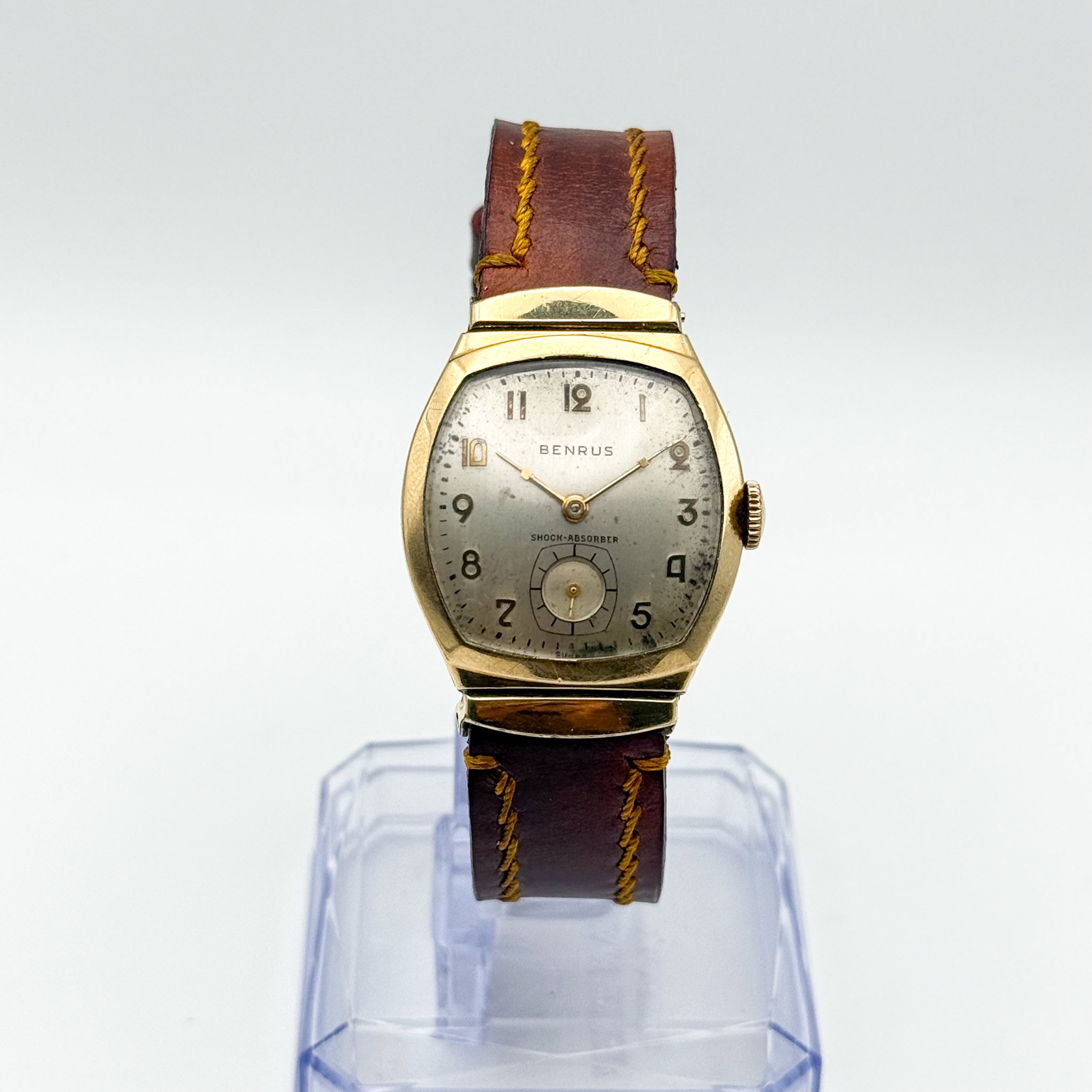 Benrus - Caliber BB 4 'Art deco' - No reserve price - 230067 - Men - 1946