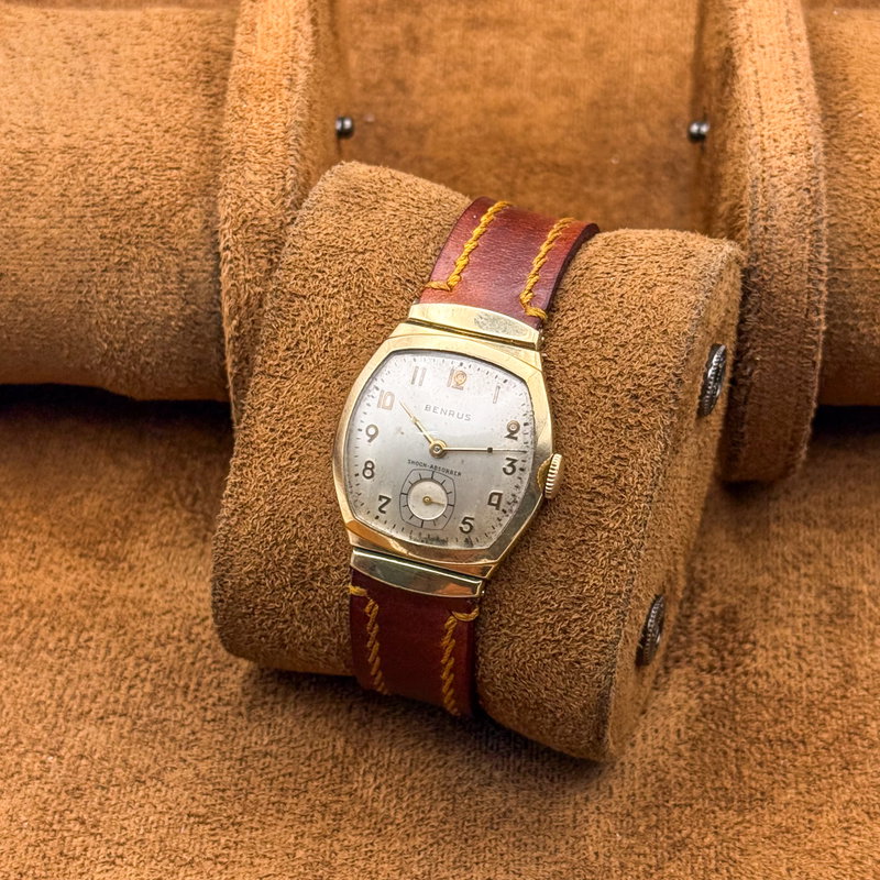 Benrus Benrus - Caliber BB 4 'Art deco' - Ingen mindstepris - 230067 - Mænd - 1946 vintage watch - image 10