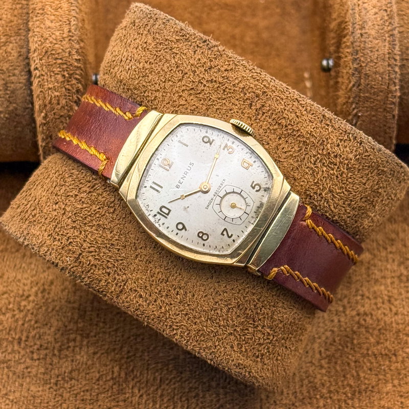 Benrus Benrus - Caliber BB 4 'Art deco' - Ingen mindstepris - 230067 - Mænd - 1946 vintage watch - image 13