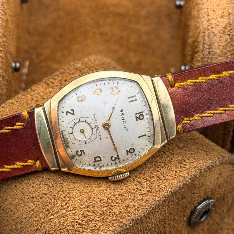Benrus Benrus - Caliber BB 4 'Art deco' - Ingen mindstepris - 230067 - Mænd - 1946 vintage watch - image 17