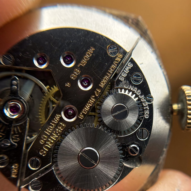 Benrus Benrus - Caliber BB 4 'Art deco' - Ingen mindstepris - 230067 - Mænd - 1946 vintage watch - image 21