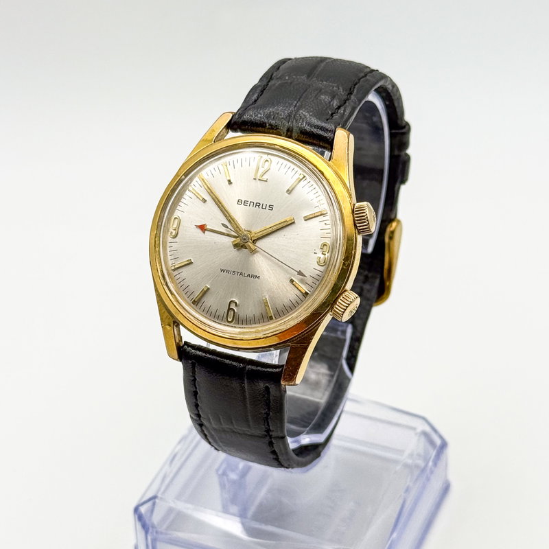 Benrus Benrus - Wristalarm "14k Gold Electroplate" - No reserve price - BEN1IJPNWW000 - Men - 1960-1969 vintage watch - image 1