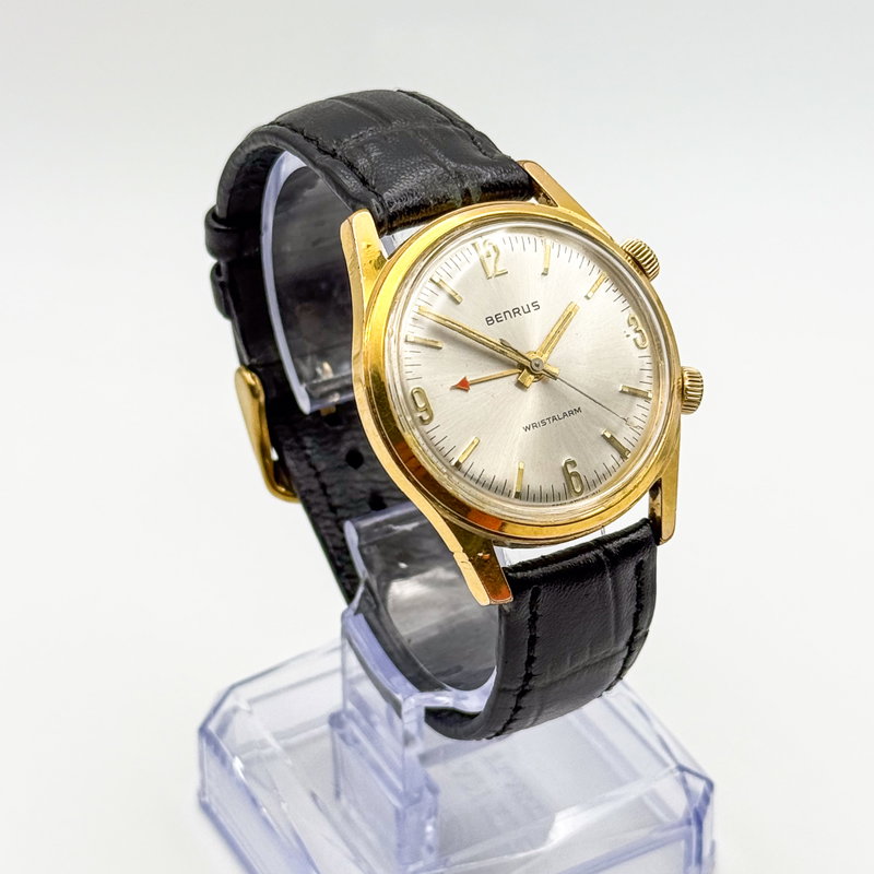 Benrus Benrus - Wristalarm "14k Gold Electroplate" - No reserve price - BEN1IJPNWW000 - Men - 1960-1969 vintage watch - image 3