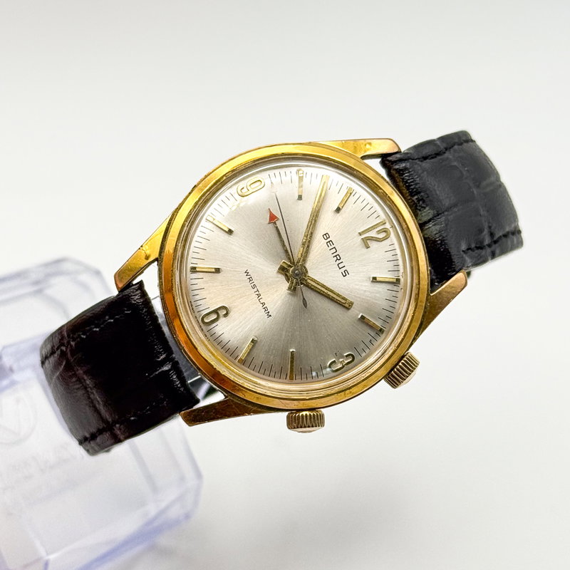 Benrus Benrus - Wristalarm "14k Gold Electroplate" - No reserve price - BEN1IJPNWW000 - Men - 1960-1969 vintage watch - image 8