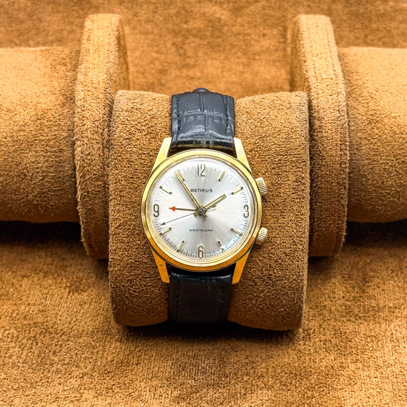 Benrus Benrus - Wristalarm "14k Gold Electroplate" - No reserve price - BEN1IJPNWW000 - Men - 1960-1969 vintage watch - image 10