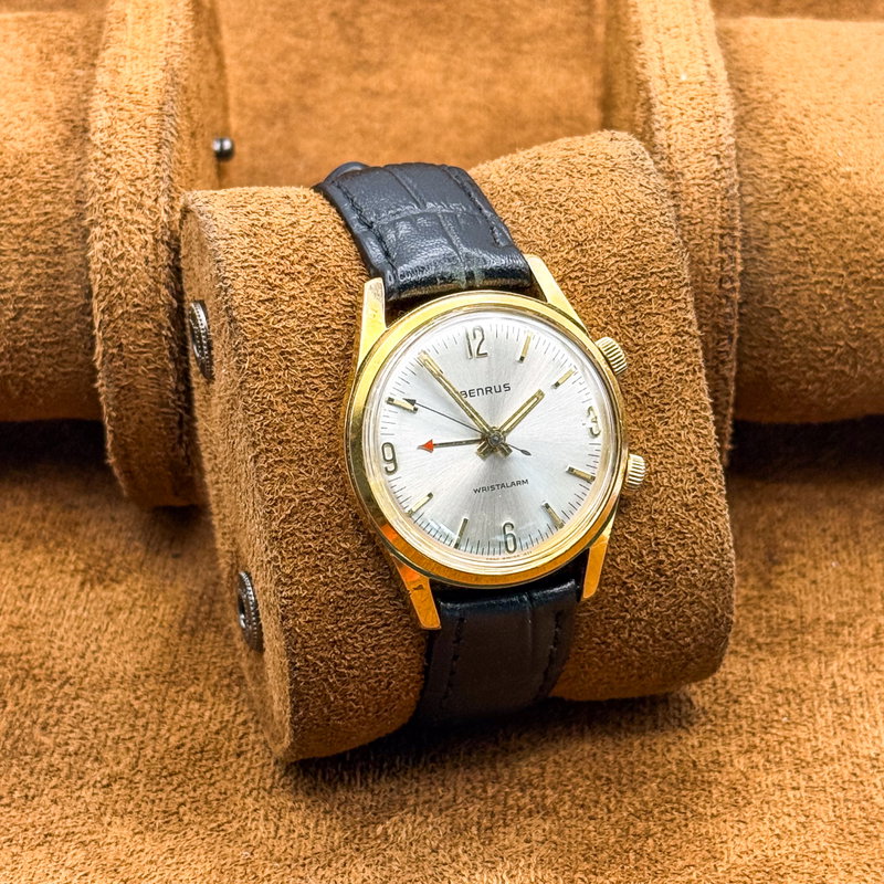 Benrus Benrus - Wristalarm "14k Gold Electroplate" - No reserve price - BEN1IJPNWW000 - Men - 1960-1969 vintage watch - image 12