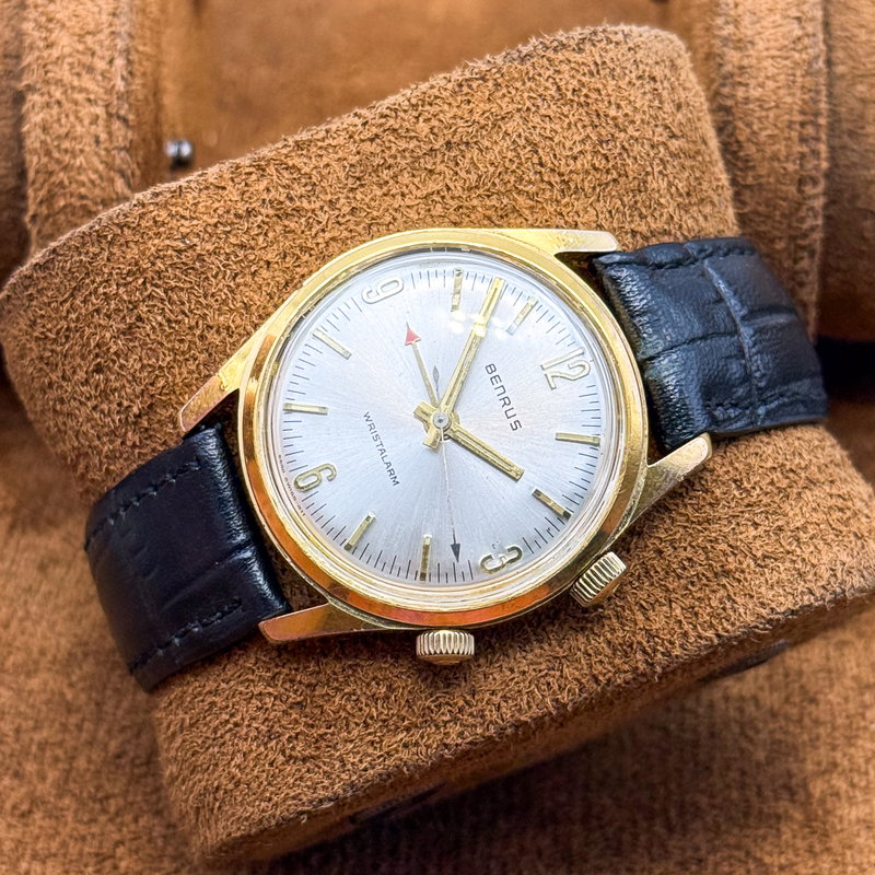 Benrus Benrus - Wristalarm "14k Gold Electroplate" - No reserve price - BEN1IJPNWW000 - Men - 1960-1969 vintage watch - image 13
