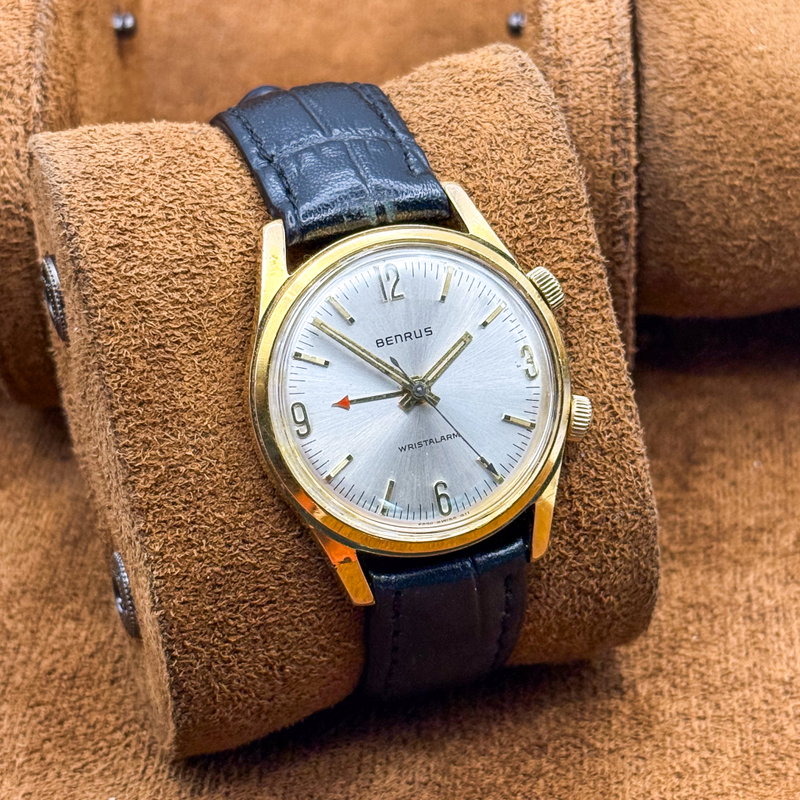 Benrus Benrus - Wristalarm "14k Gold Electroplate" - No reserve price - BEN1IJPNWW000 - Men - 1960-1969 vintage watch - image 14